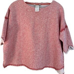 Maje knit sweater top 100% cotton